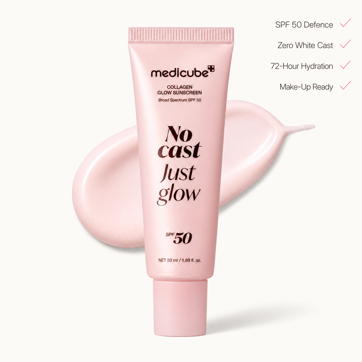 Medicube "No Cast Just Glow" Collagen Sunscreen