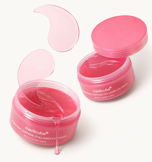 Medicube Pink Caffeine Collagen Eye Patches