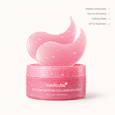 Medicube Pink Caffeine Collagen Eye Patches